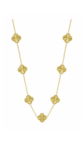 7 Clovers 12mm Necklace S18