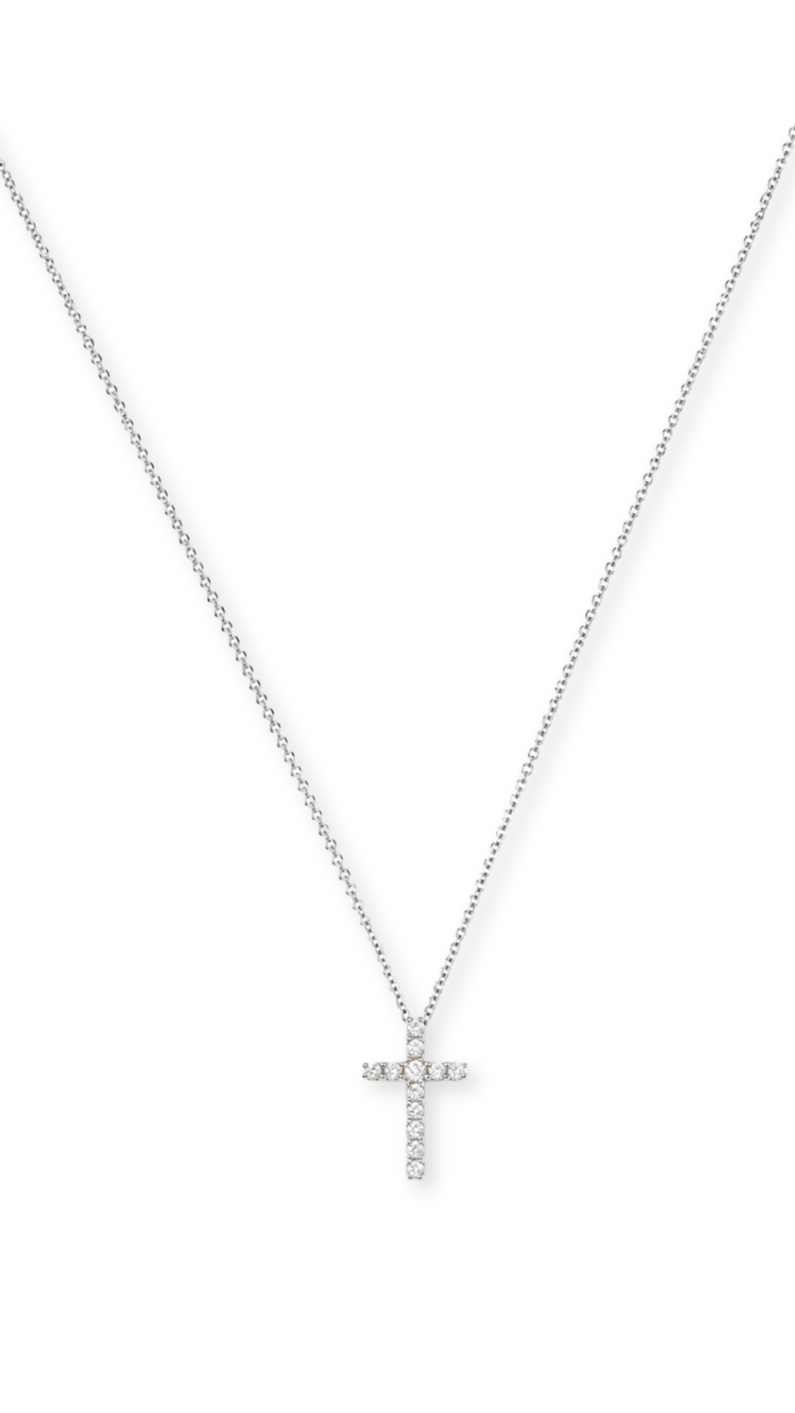 925 Silver Cross Silver Necklace