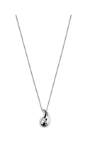 925 Silver Medium Teardrop Necklace