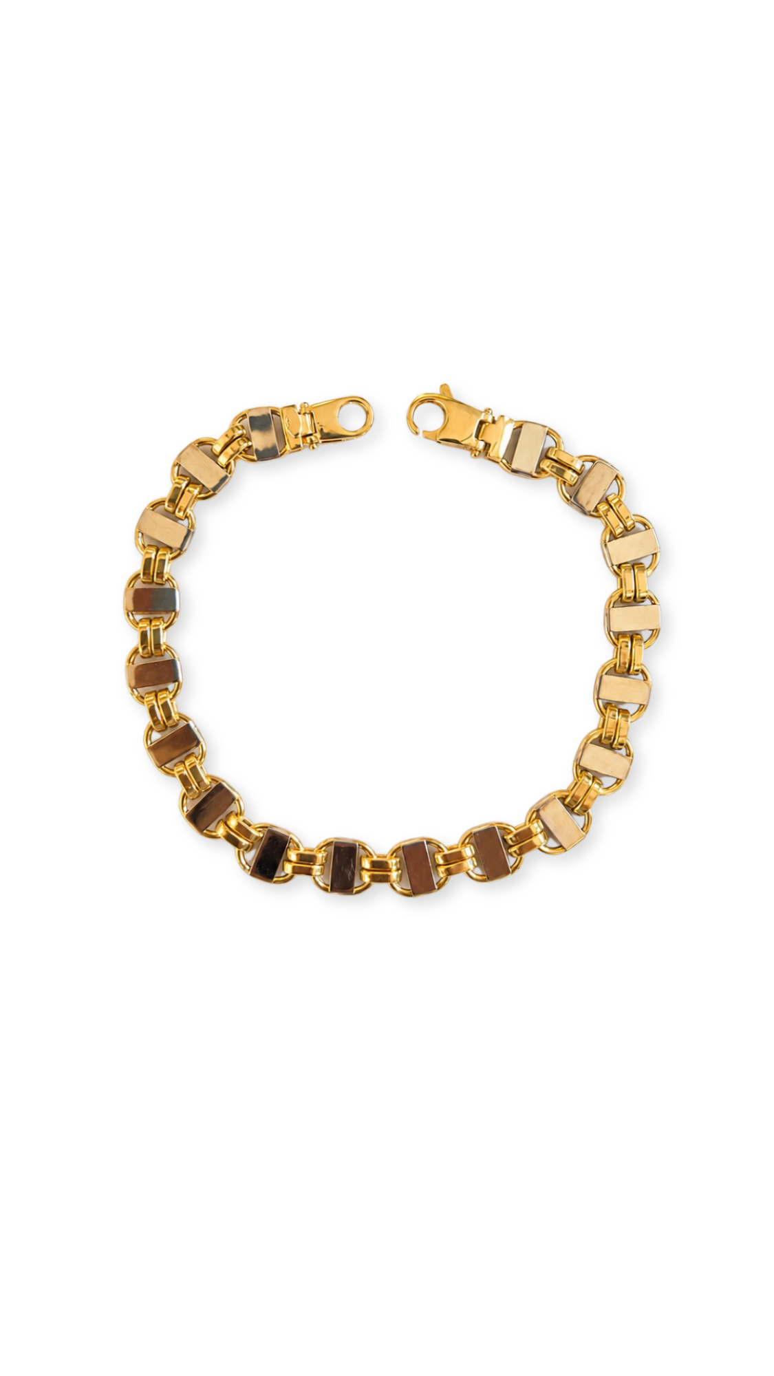 Link Bracelet Two-Tone - Size 8.5