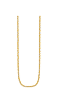 Bismark Italian Necklace Two-Tone - Size 24