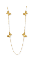 Butterfly Chain Long Necklace - Size 30