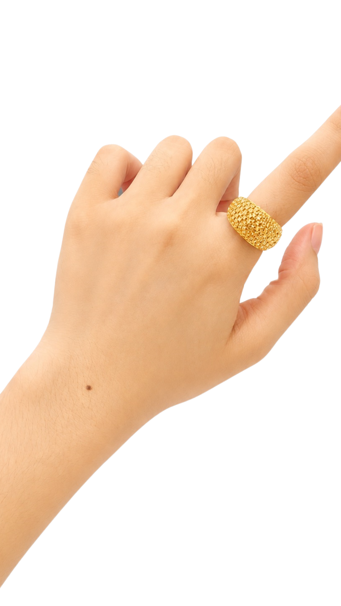 Auric Bloom Ring - Size 7.5
