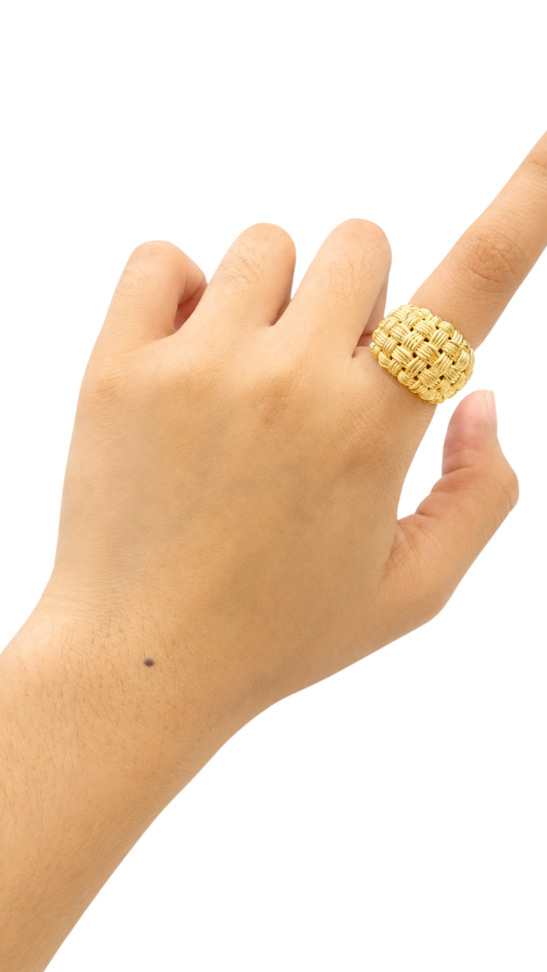 Aurum Weave Ring - Size 7