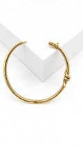Serpenti Knot Bangle 17"