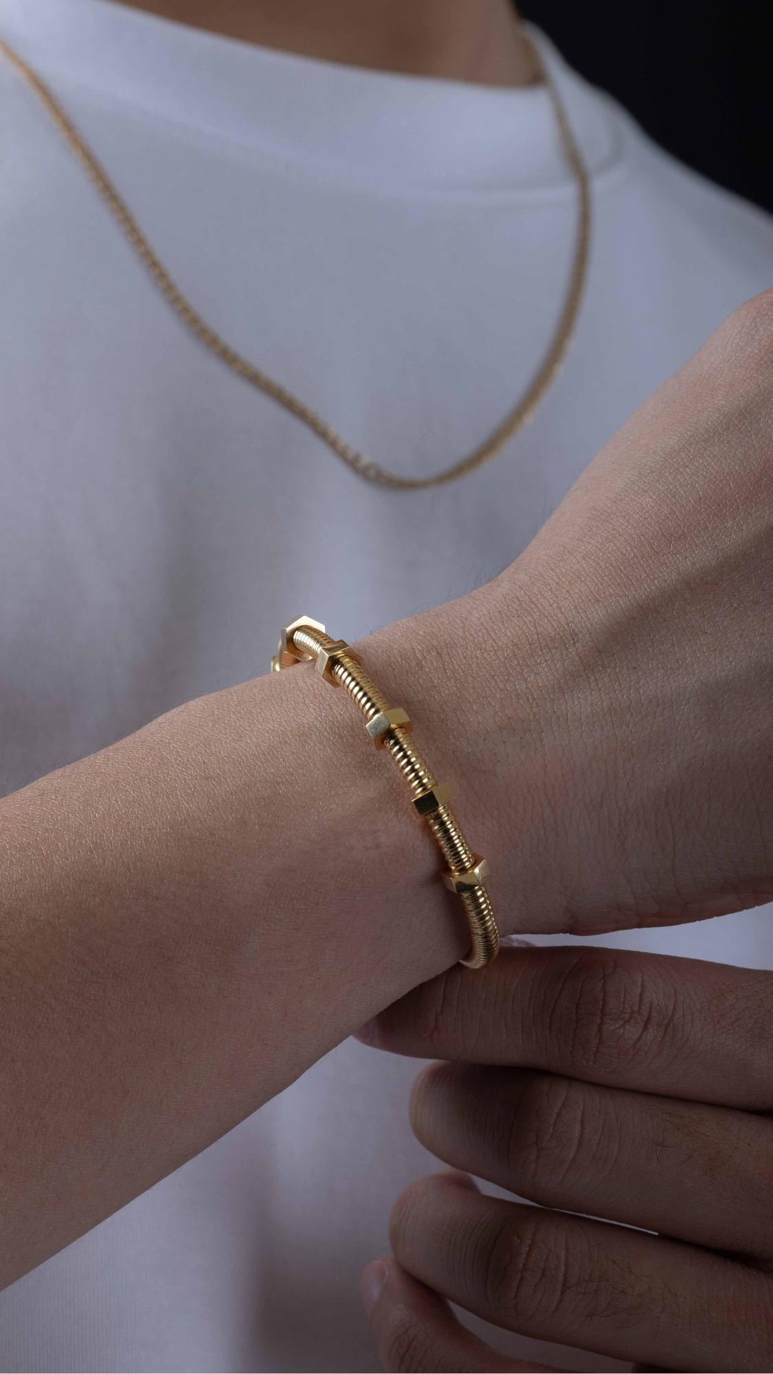 Ecrou Bangle 15"