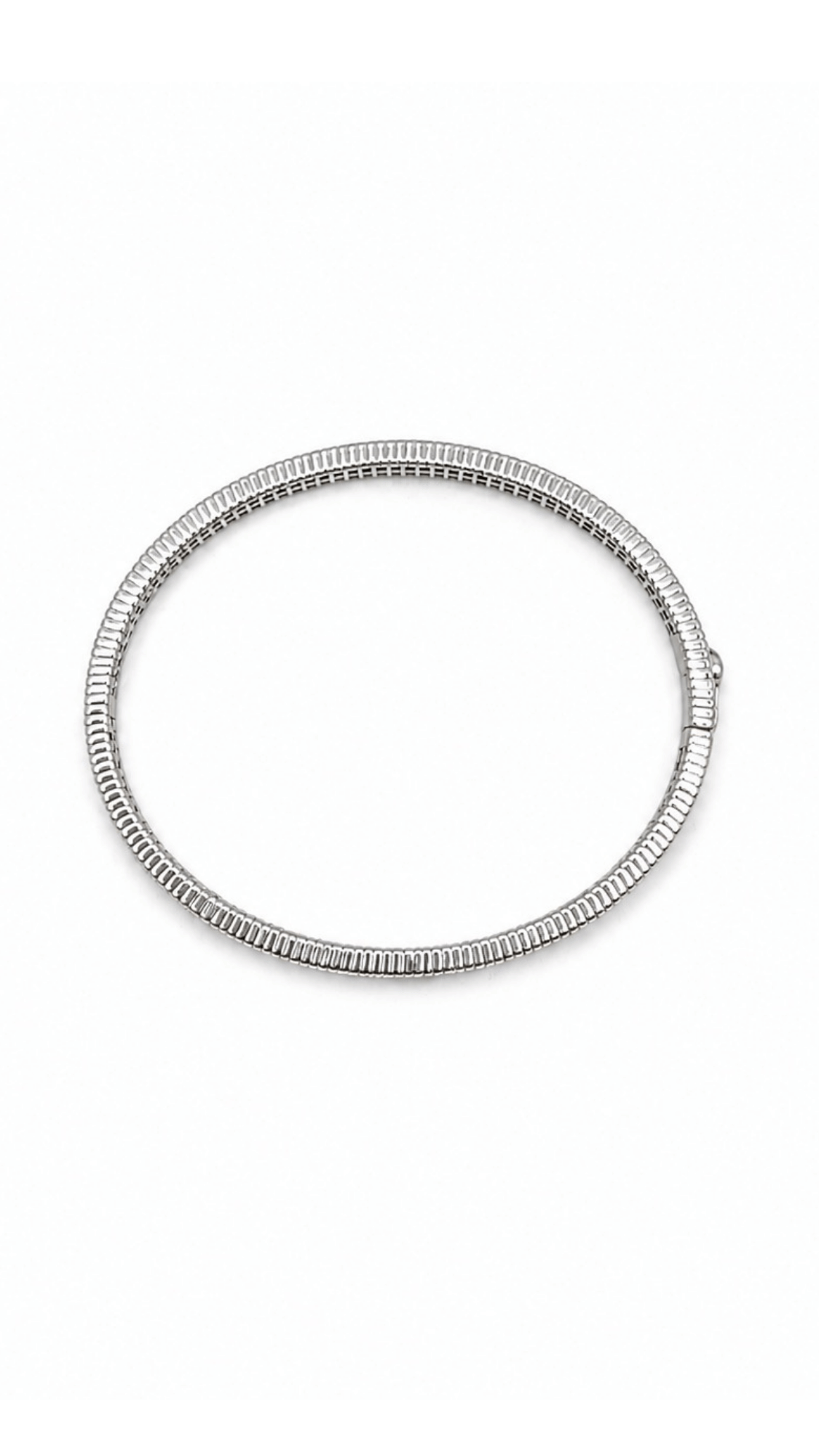 Love Unlimited Bangle White Gold 16"