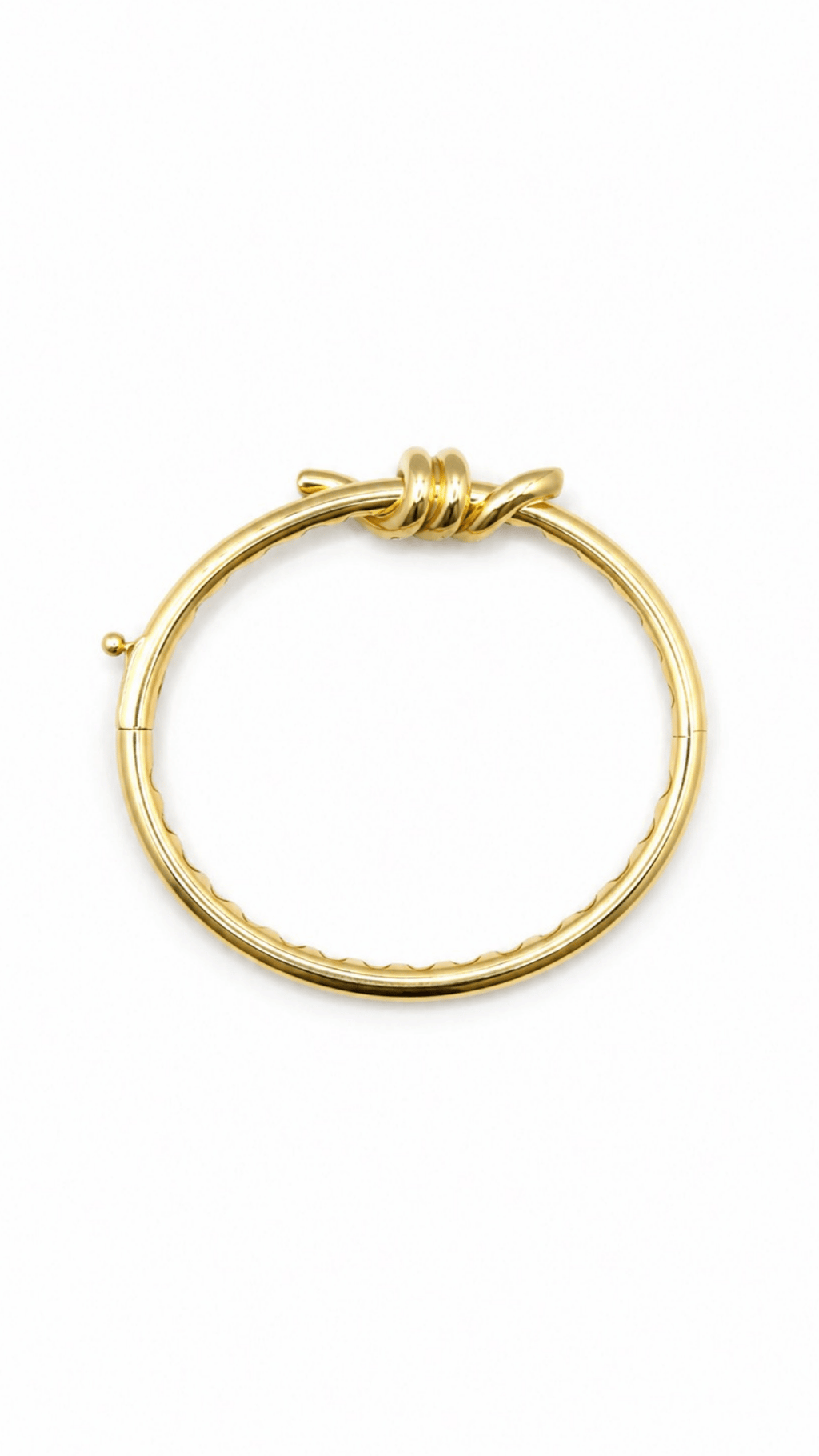 Serpenti Knot Bangle 16"
