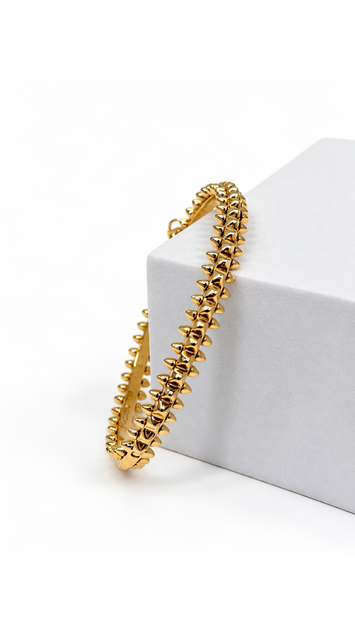 Clash Bar Bangle - Size 15