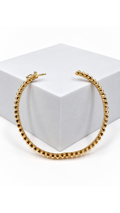 Clash Bar Bangle - Size 15