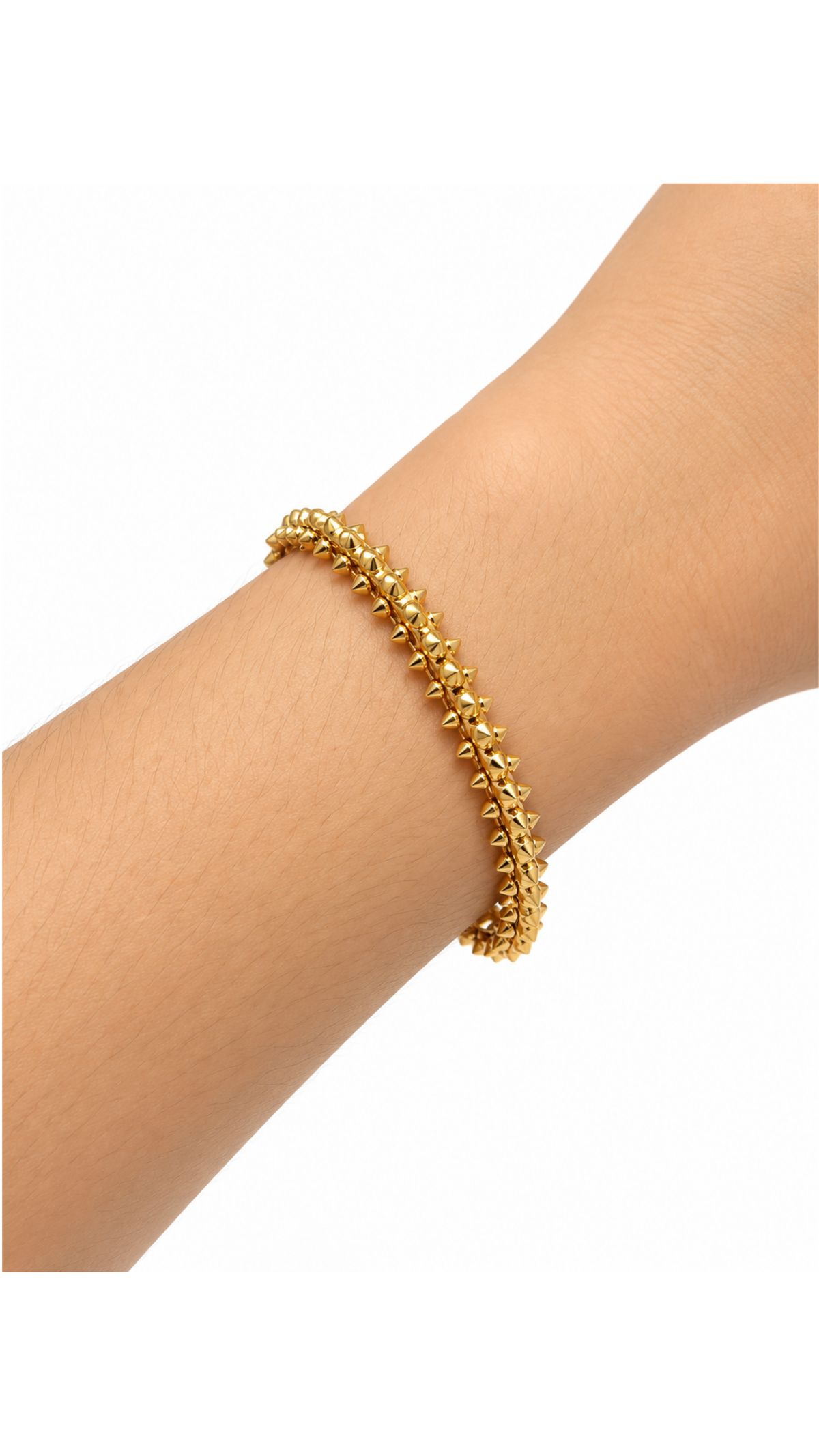 Clash Bar Bangle - Size 15