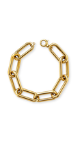 Chunky Paper Clip Link Bracelet - Size 7.5
