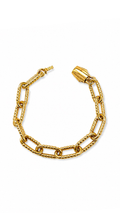 Oval Link Bracelet With Infinity Lock - Size 6.5
