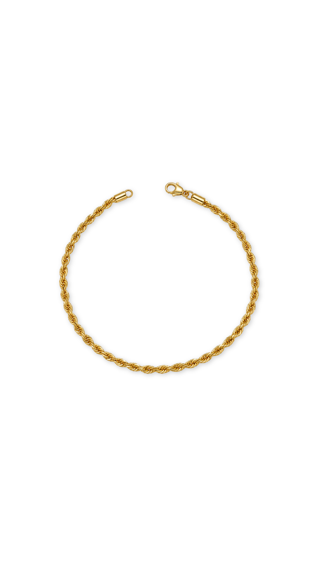 Rope Bracelet 2mm - Size 7.5