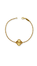 1 Flower Chain Bracelet - Size 7.5