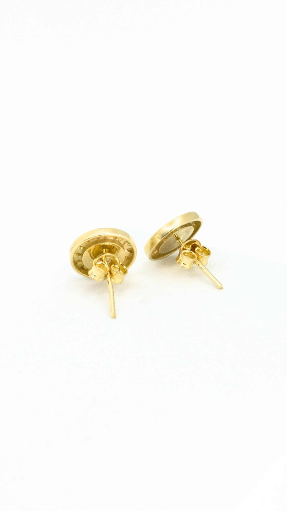 BLG Stud Earrings with Black Onyx