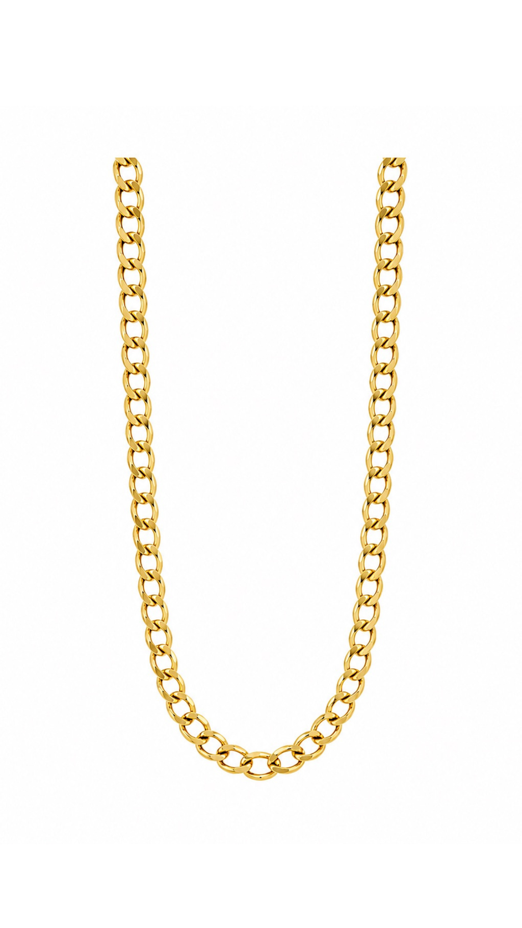 Cuban Curb Chain 7.5mm - Size 20