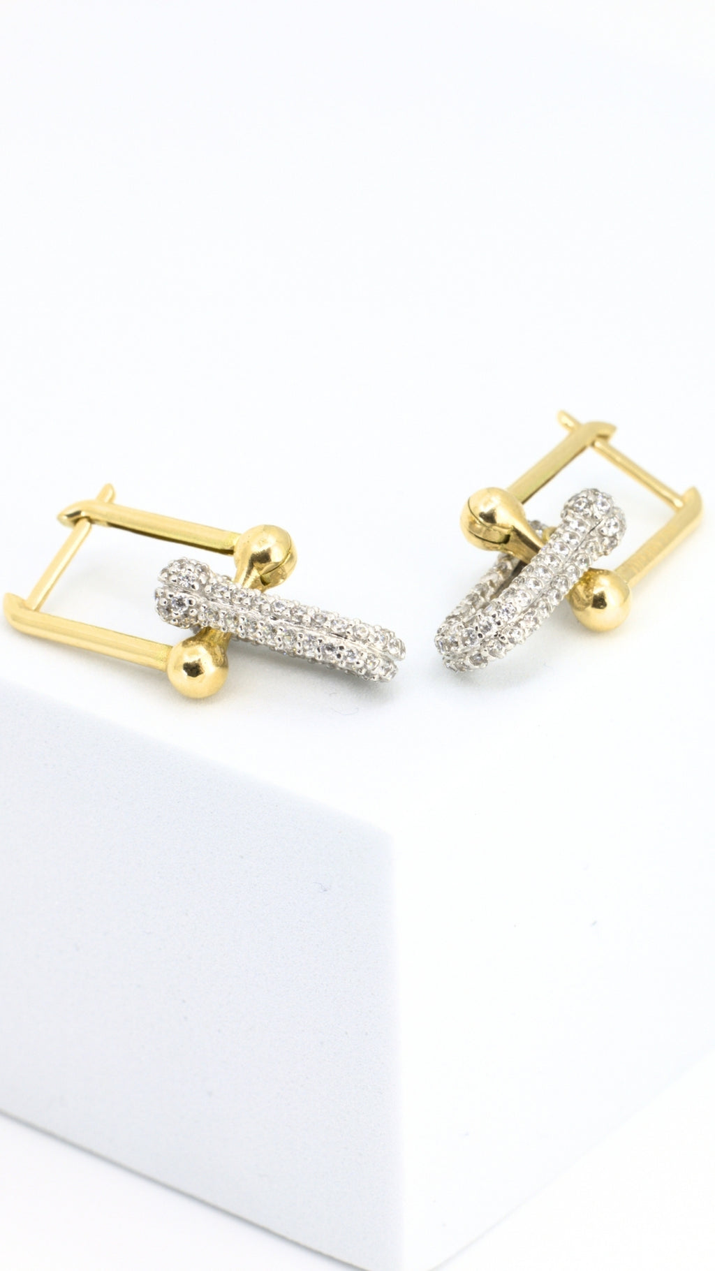 HardWear Link Earring With Stones