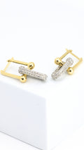 HardWear Link Earring With Stones