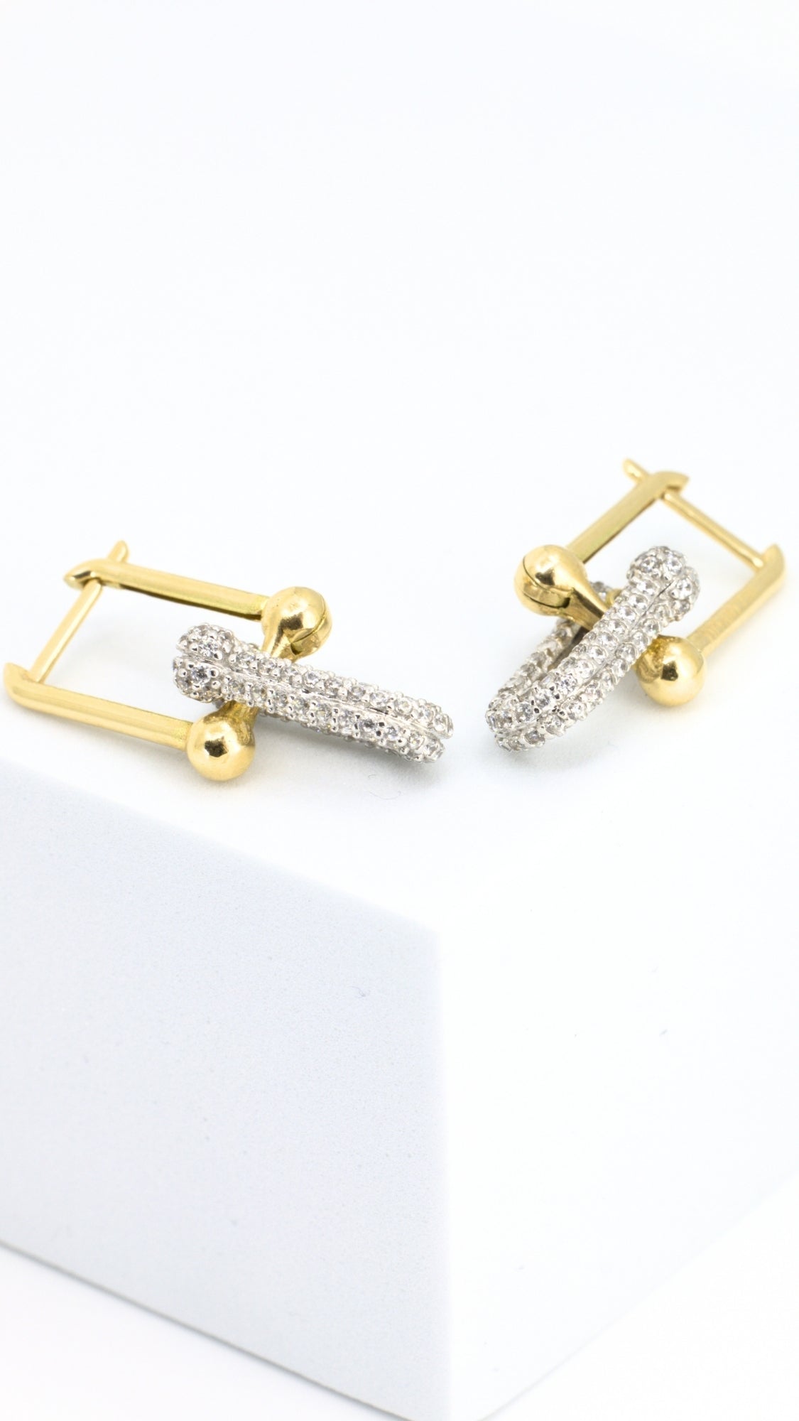 HardWear Link Earring With Stones