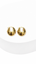Dome Hoop Earrings