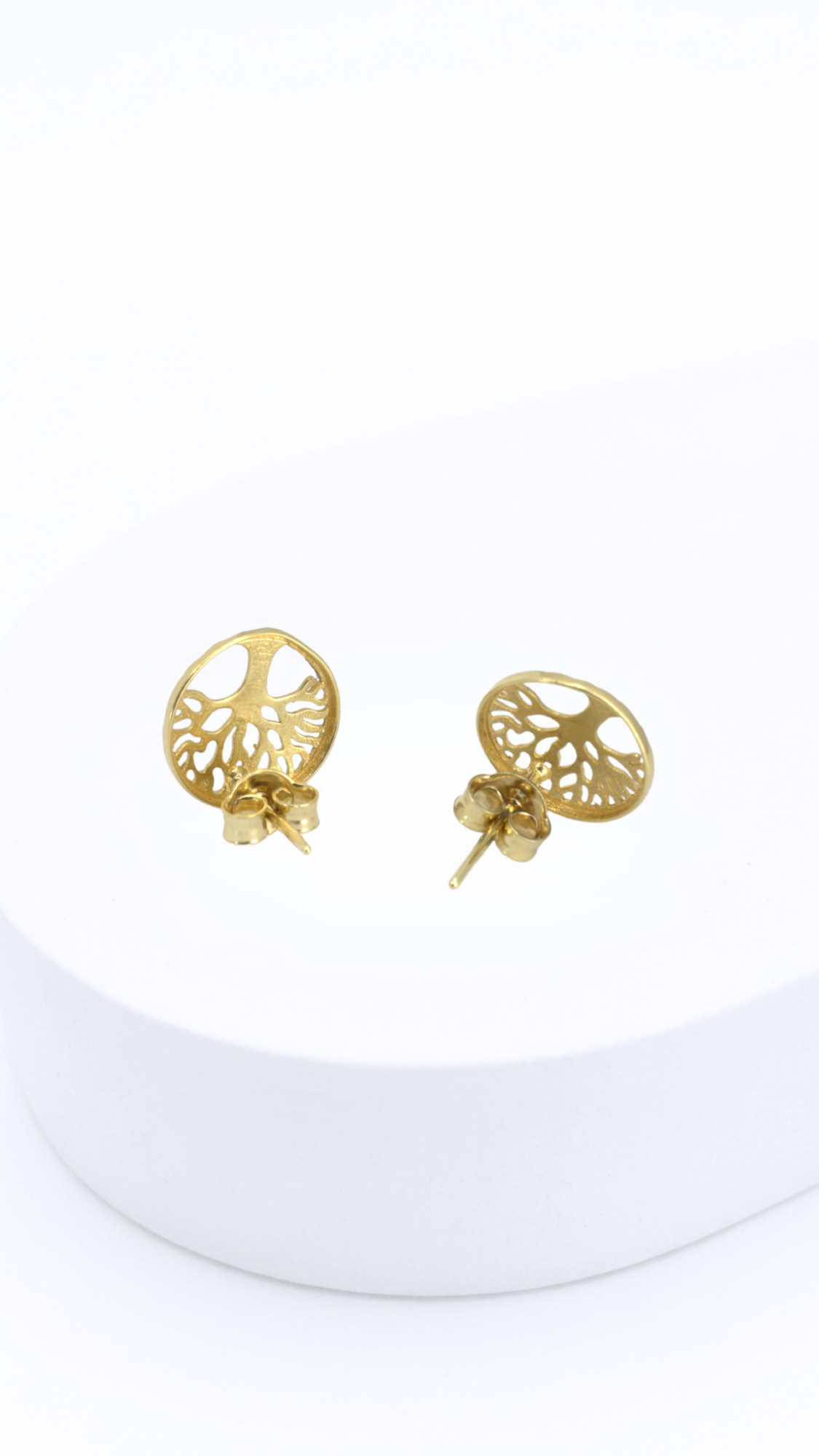 Tree Of Life Stud Earrings - Small