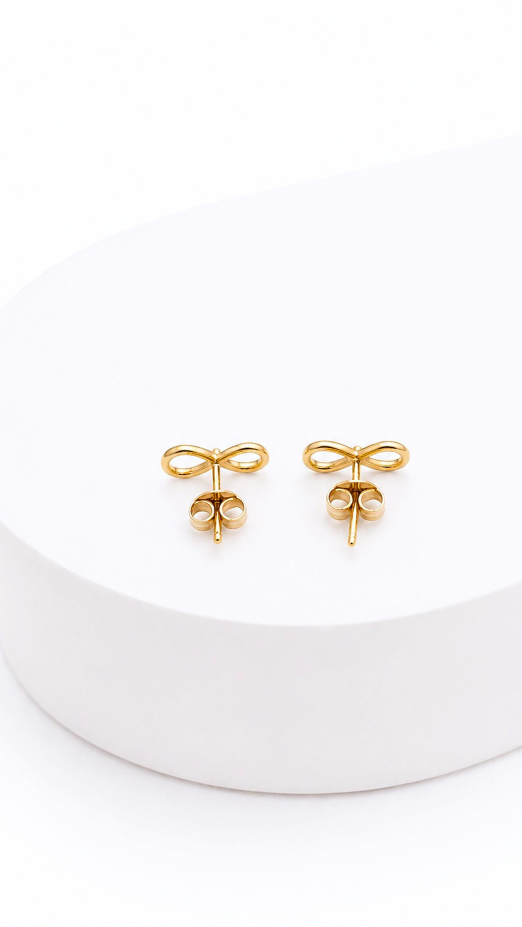 Infinity Stud Earrings