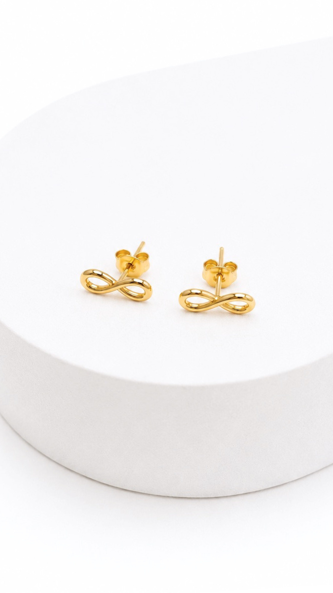 Infinity Stud Earrings