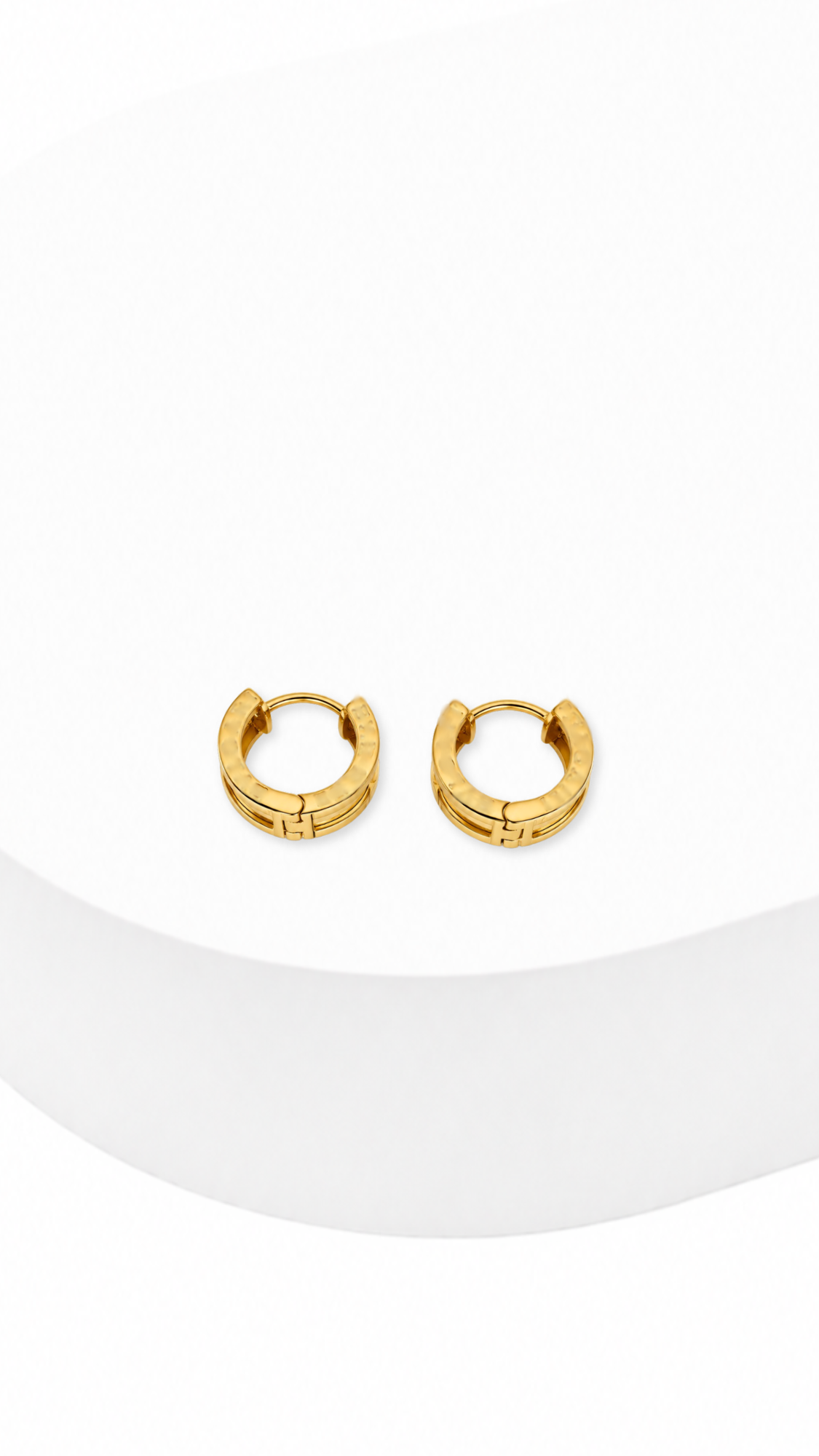 Horseshoe Hoop Earrings