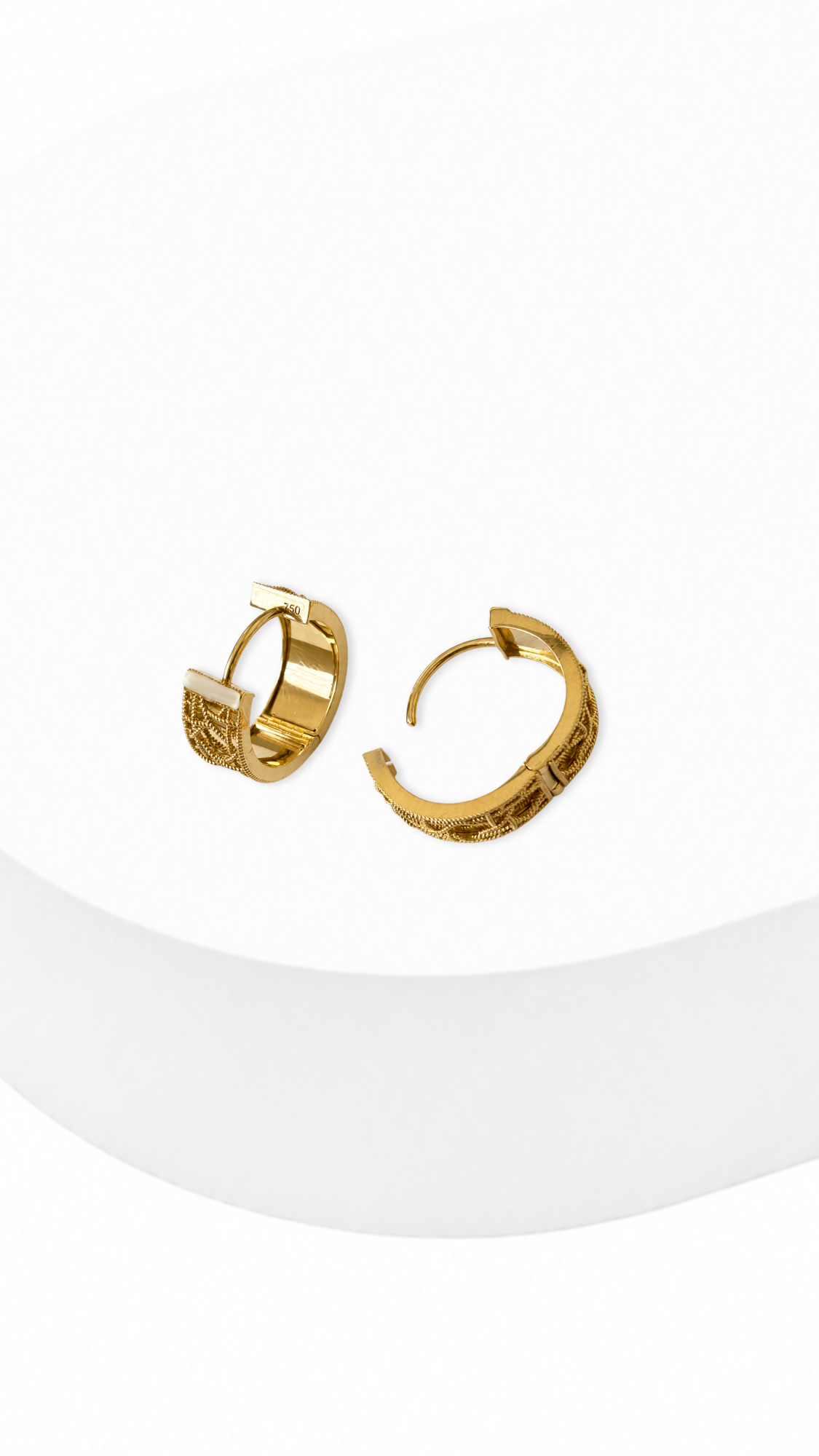 CHD Hoop Earrings