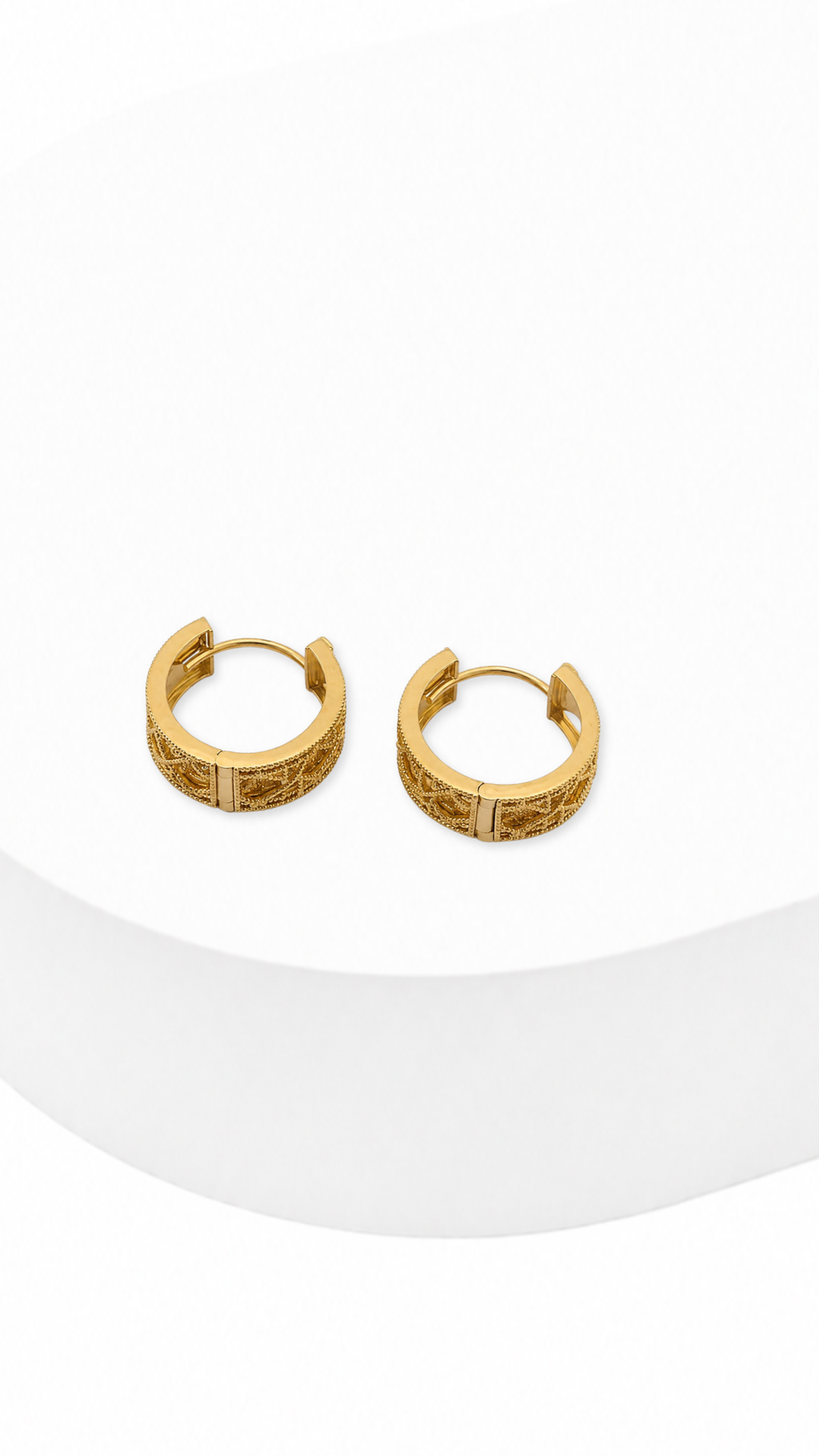 CHD Hoop Earrings