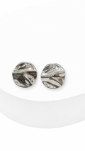 Eclipse Flow Clip-Type Earrings White Gold