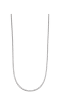 Franco Chain Necklace White Gold S20