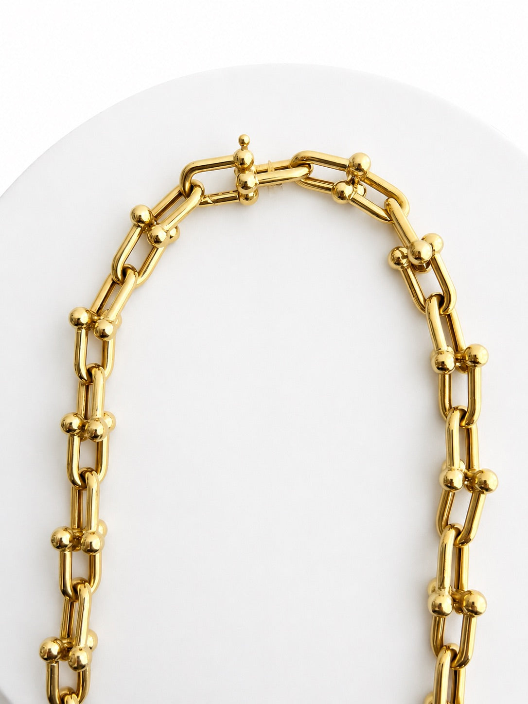 HardWear Link Necklace 18" and Earrings Set