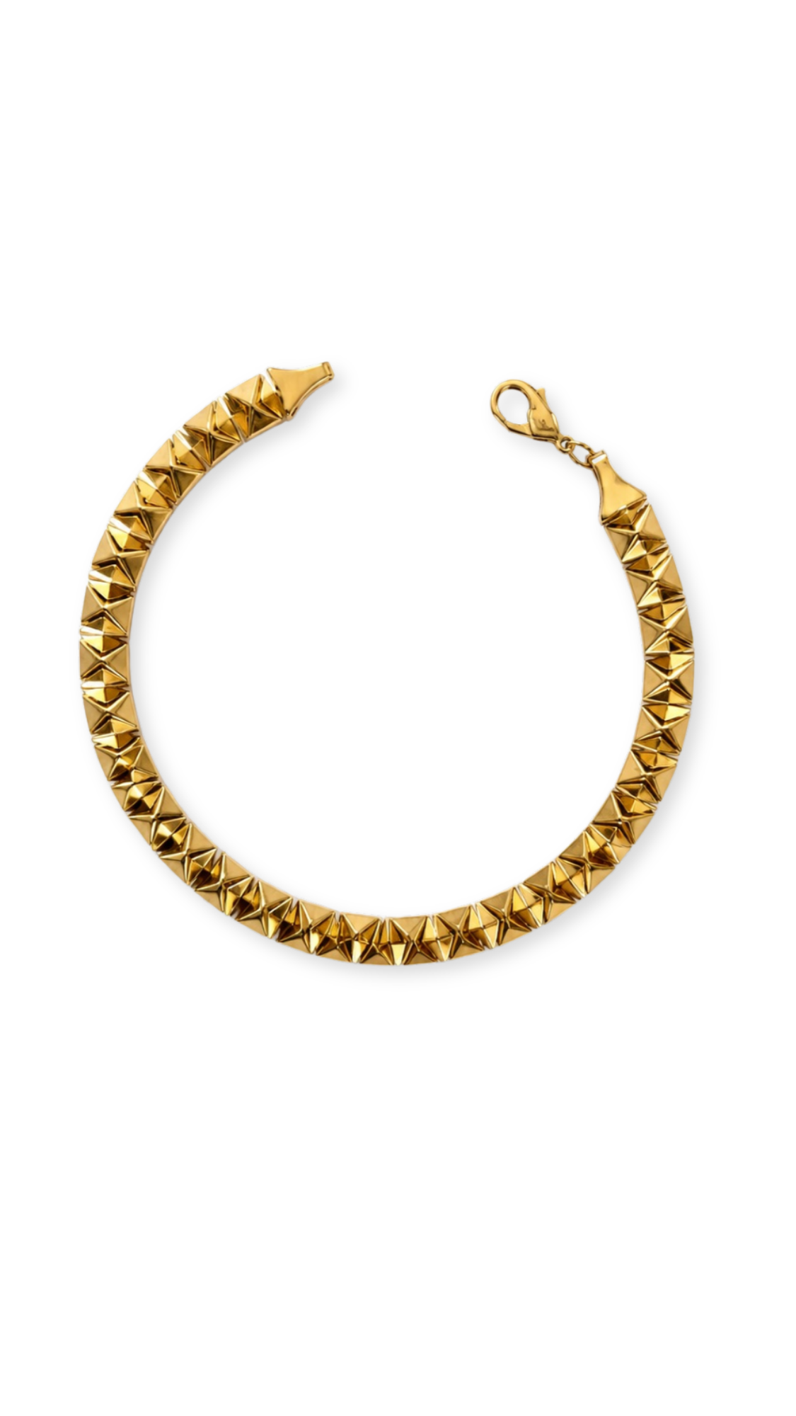 Hourglass Prism Link Bracelet - Size 8