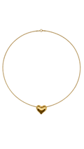 Luna Pop Heart Attached Pendant Cord Necklace - Size 16