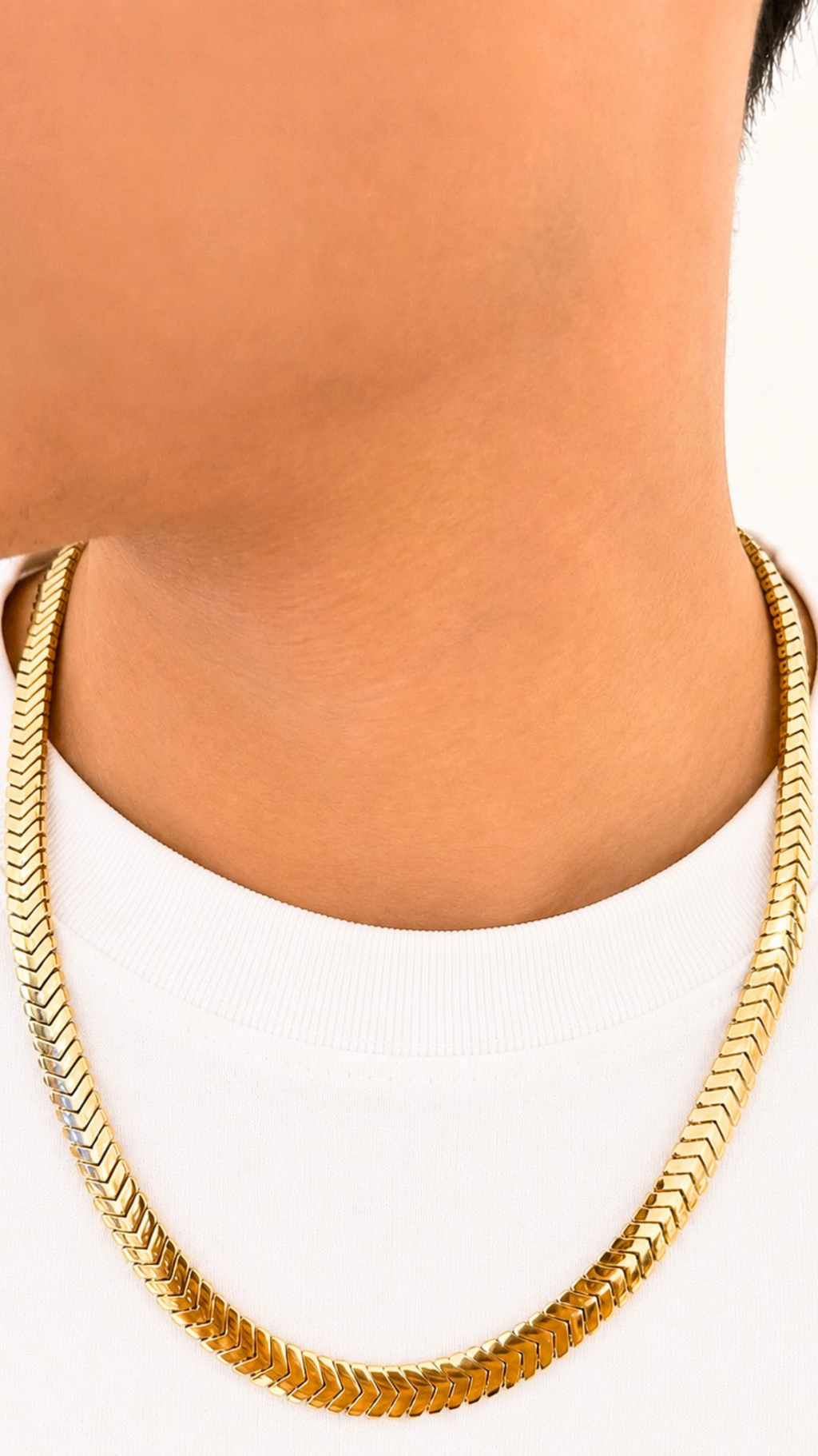 MCO Arrowhead Chain Necklace - Size 20