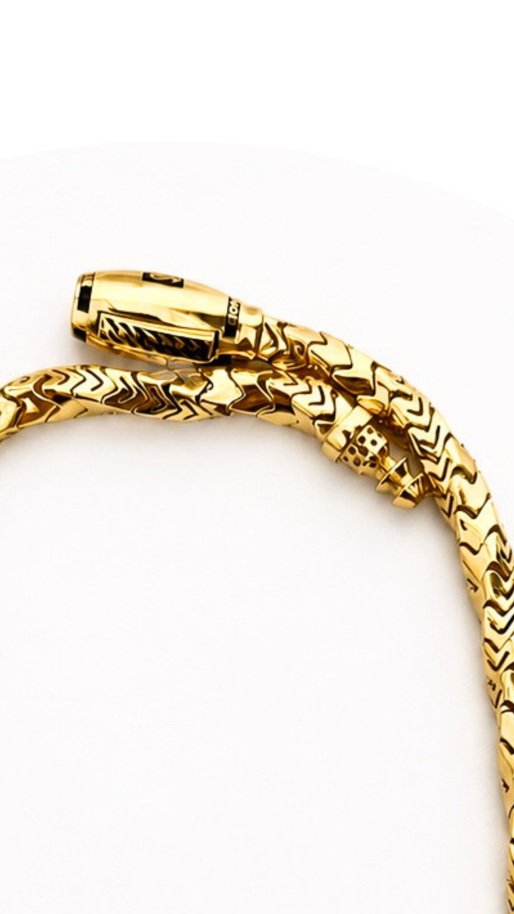 MCO Cube Twisted Necklace 20"