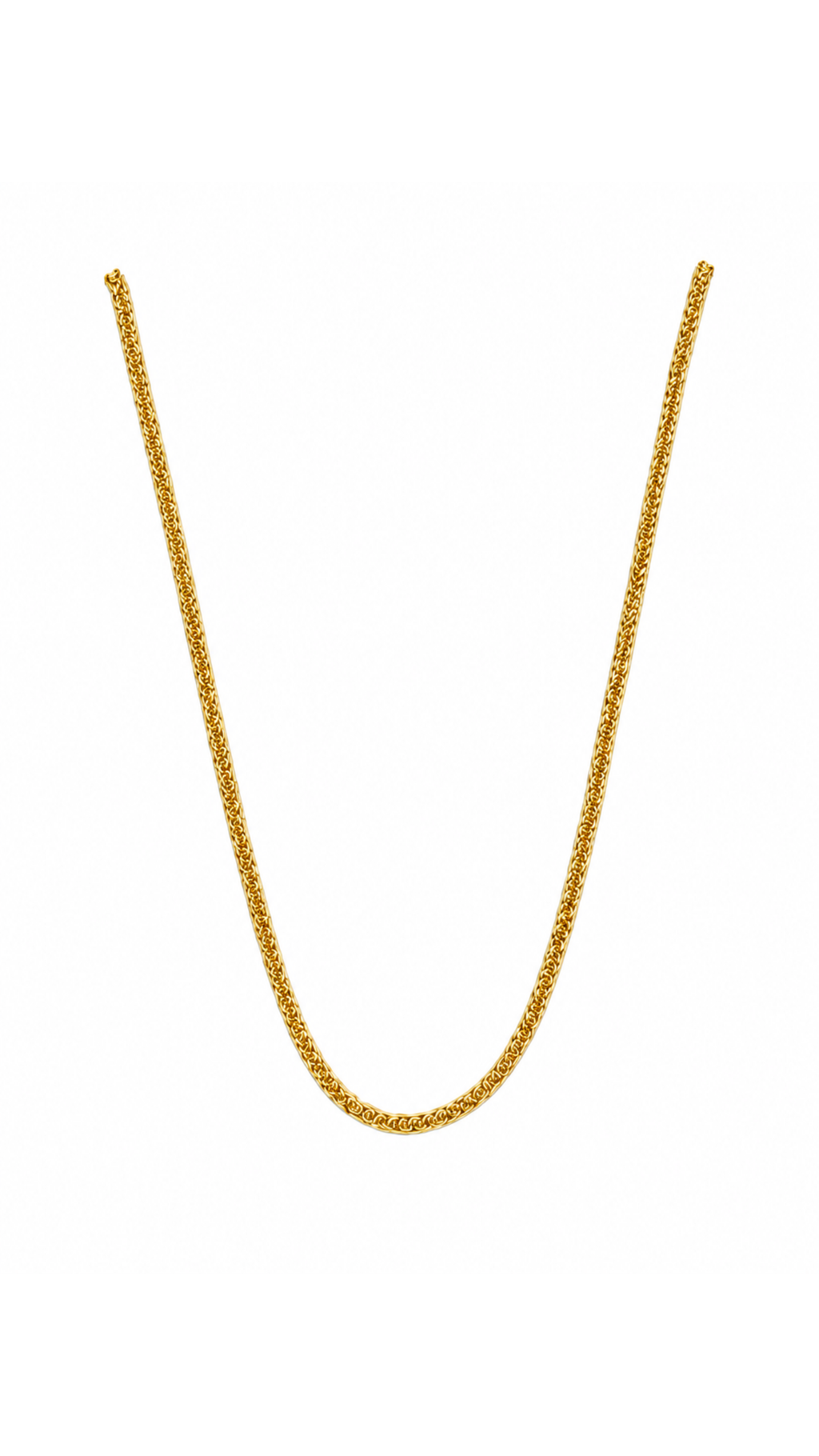 Wheat Chain Necklace Lightweight - Size 20