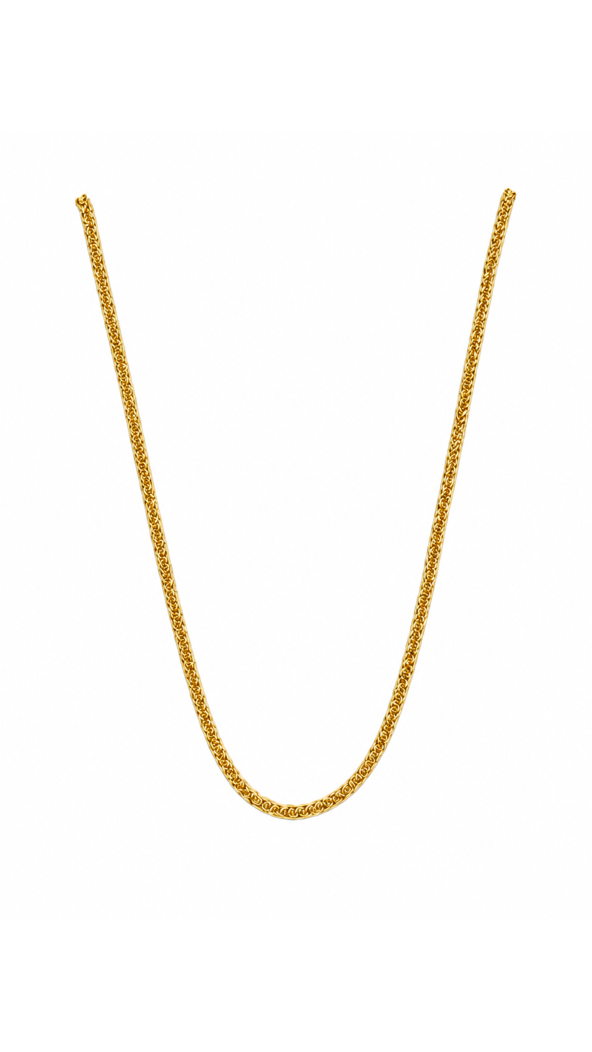 Wheat Chain Necklace Lightweight - Size 20