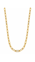 Paper Clip Link Necklace - Size 20