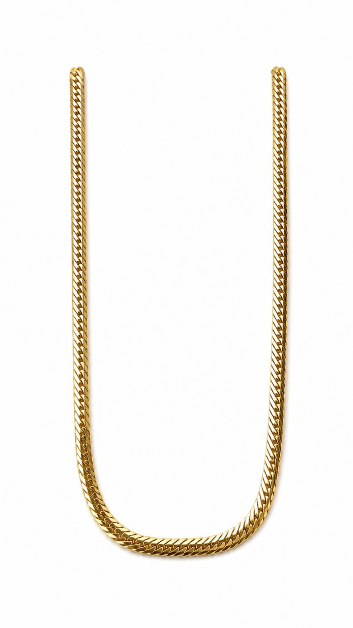 M-Cut Chain Necklace - Size 24