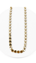 Italian Necklace Two Tone 24"