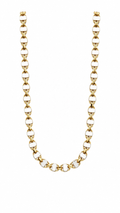 Link Chain Necklace Two Tone - Size 24