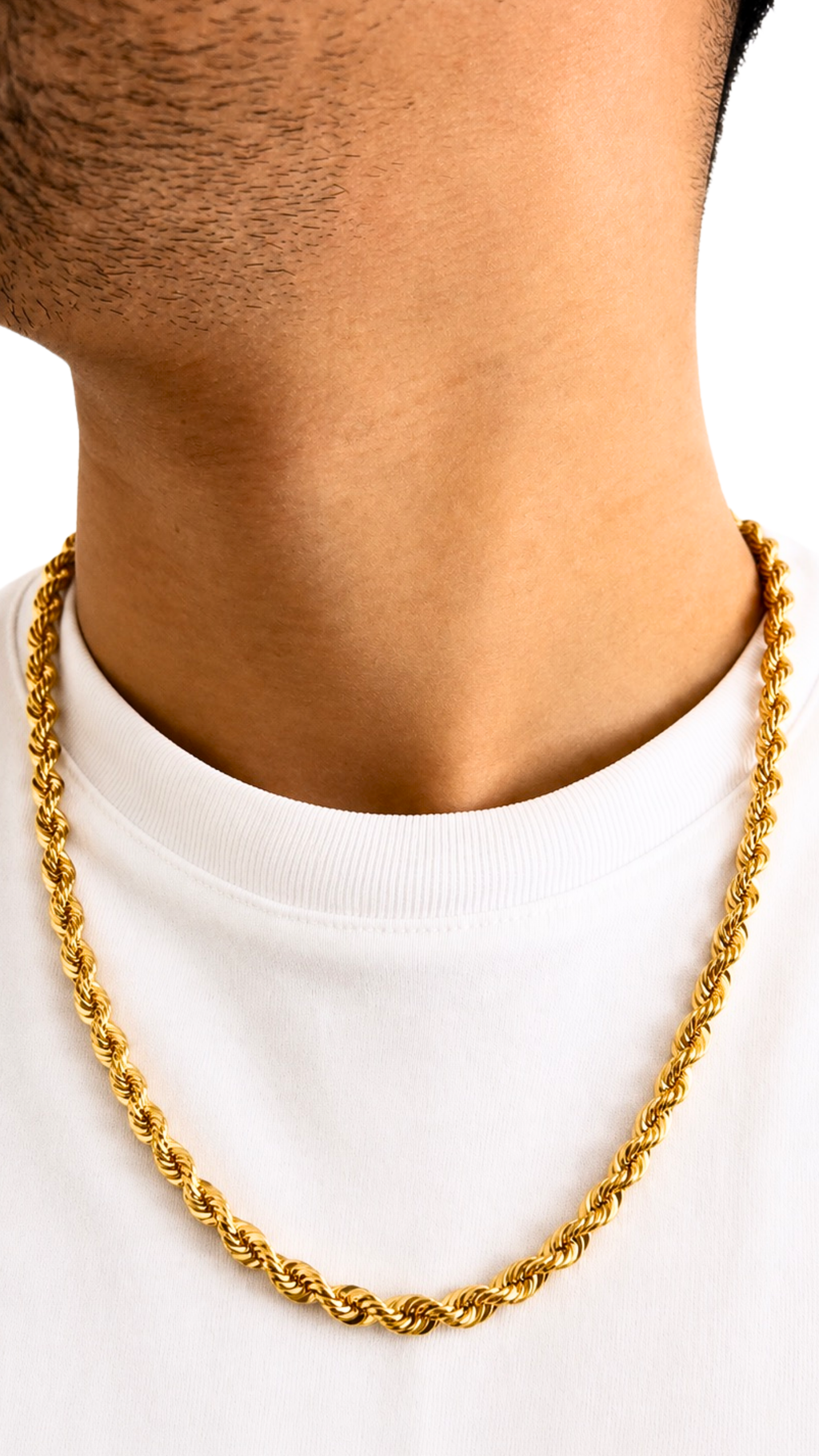 Rope Chain Necklace 24"