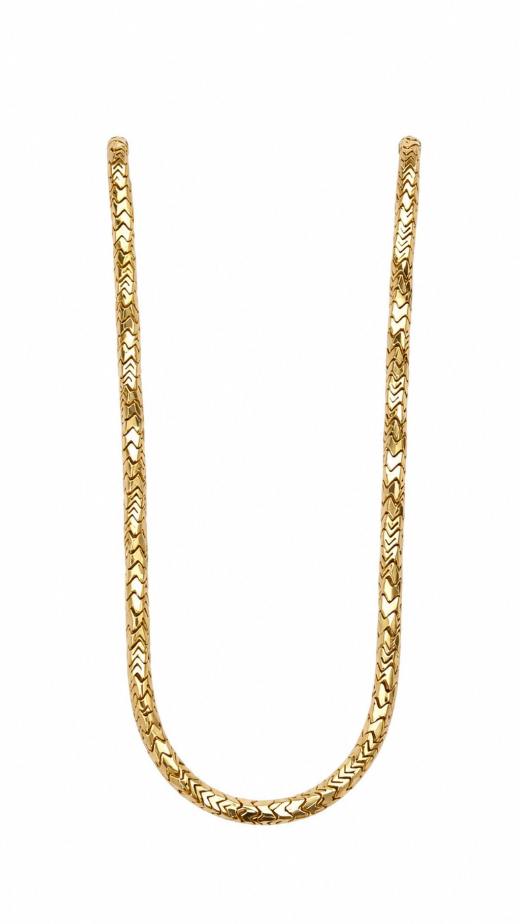 MCO Cube Twisted Necklace - Size 20