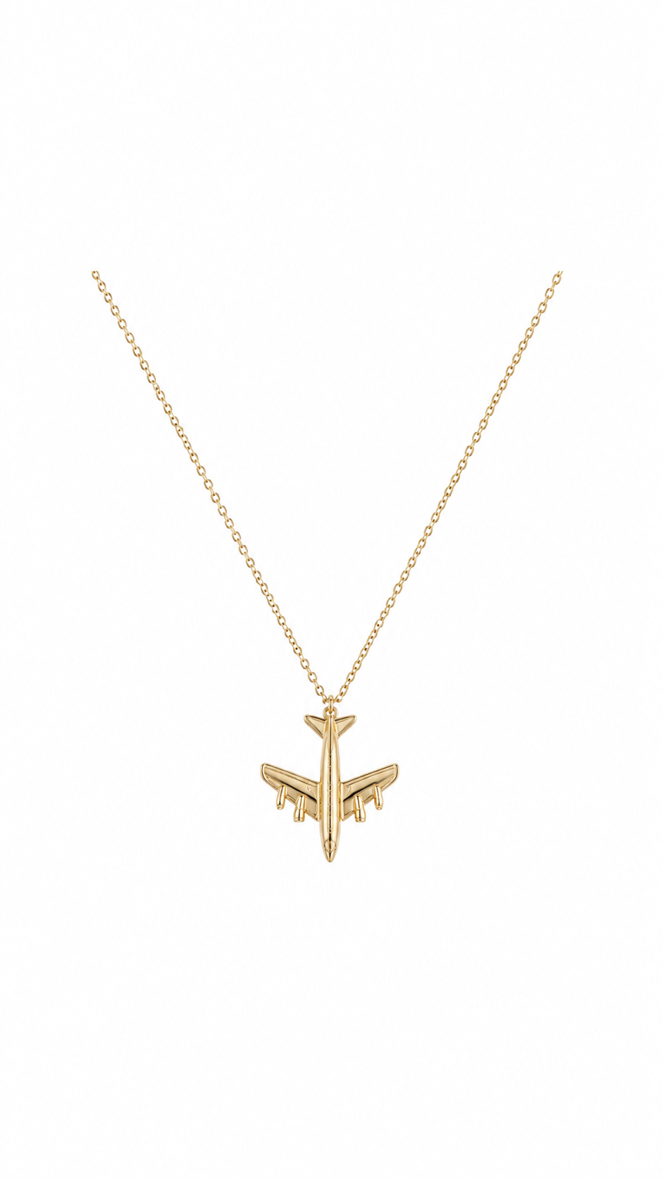 Airplane Chain Necklace S18