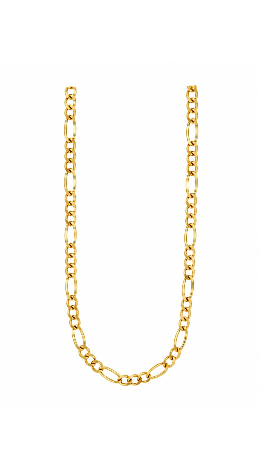 Figaro Chain Necklace - Size 20