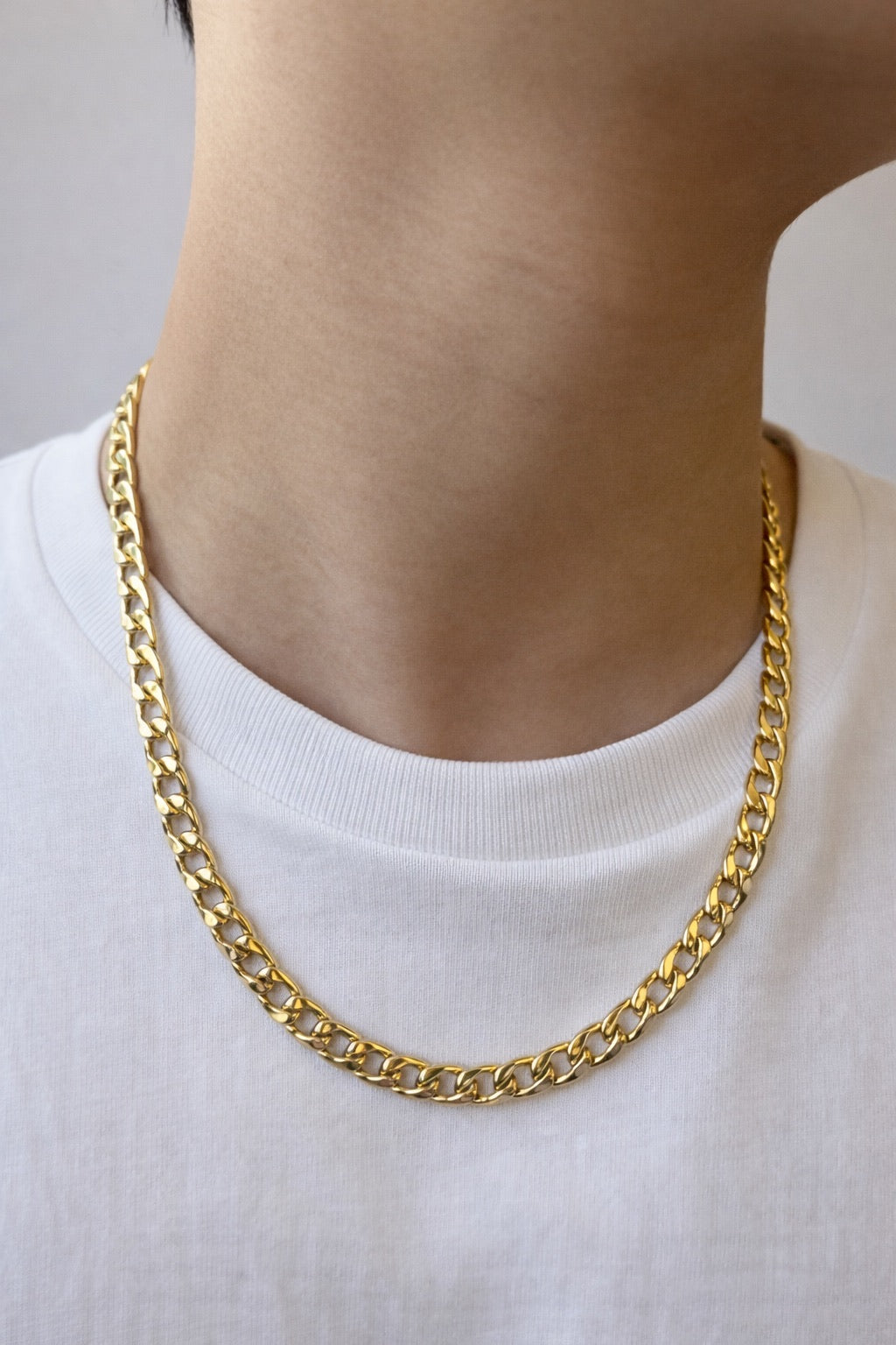 Cuban Curb Chain 7.5mm - Size 20