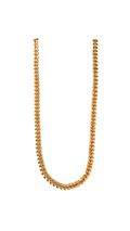 Gold Leaf Necklace 6mm - Size 18